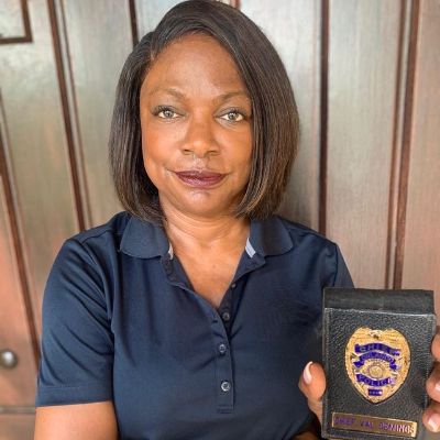 The badge has Orlando Police Department logo on it.